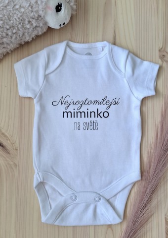 Dětské body pro miminko Nejroztomilejší | Victery