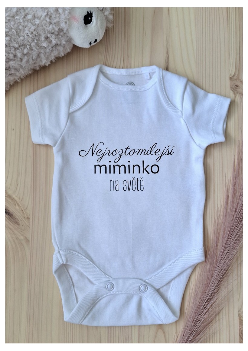 Dětské body Nejroztomilejší miminko Dětské body Nejroztomilejší miminko