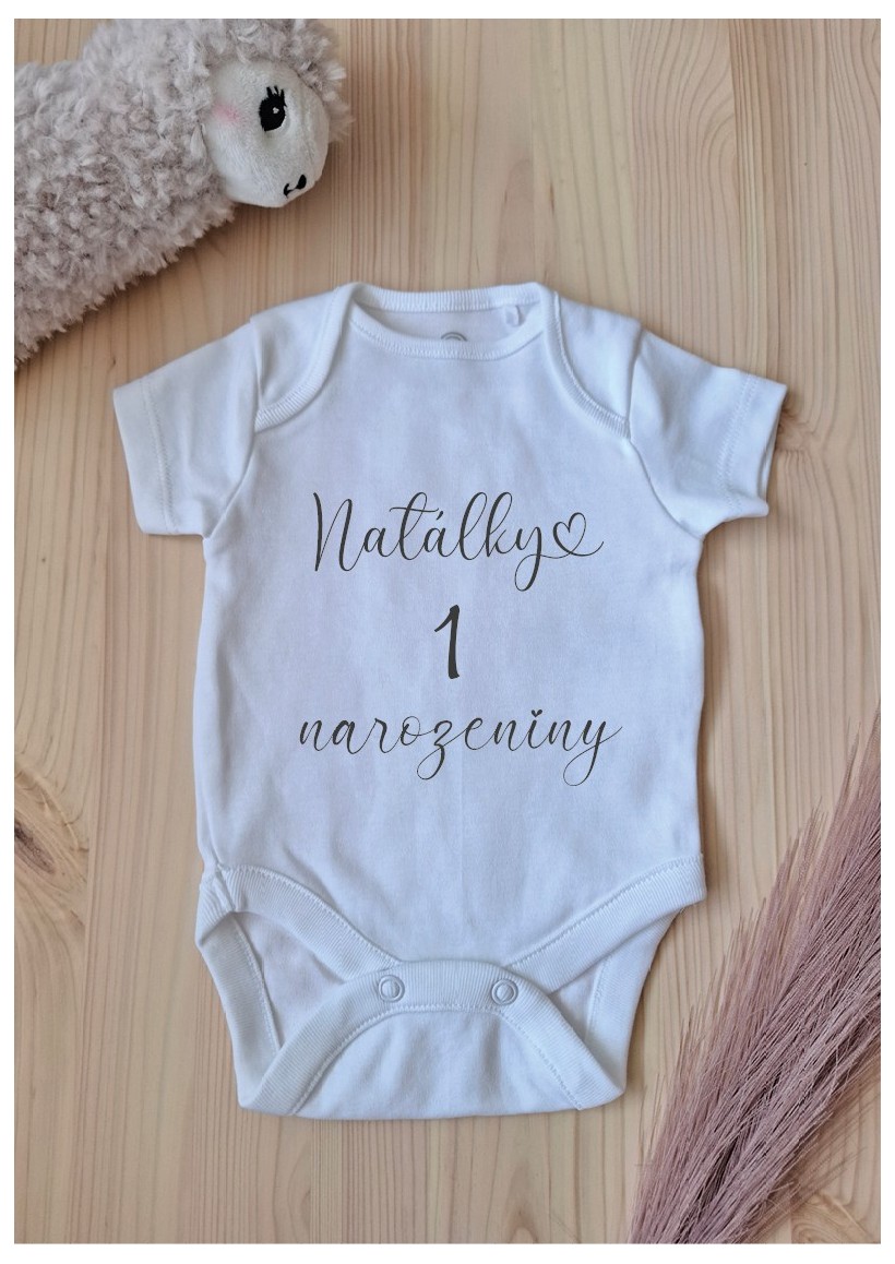 Dětské body se jménem narozeniny Dětské body se jménem narozeniny