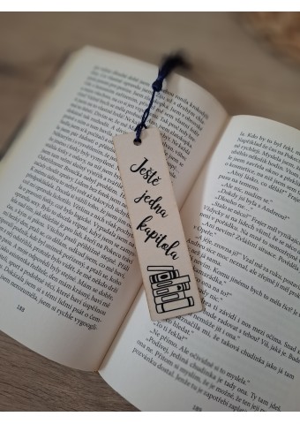 Dřevěná záložka