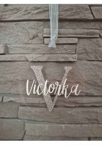 Vánoční ozdoba personalizovaná